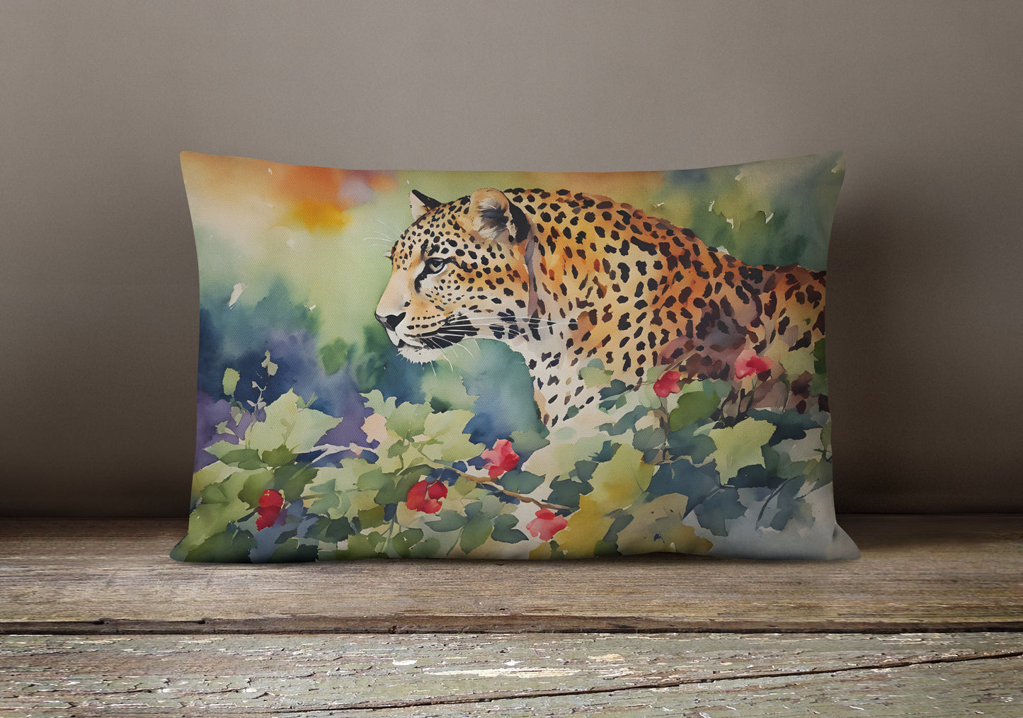 Leopard Throw Pillow