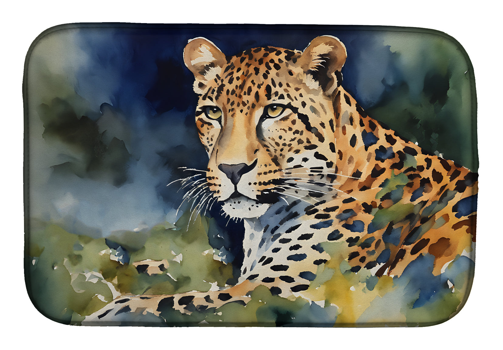 Buy this Leopard Dish Drying Mat