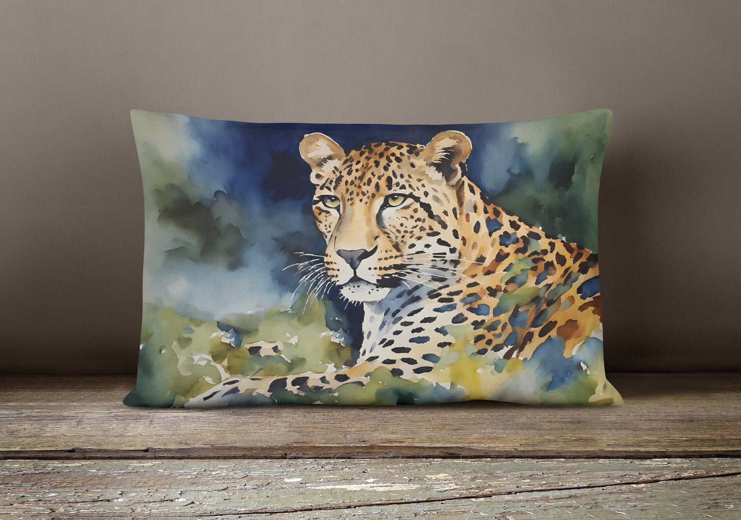 Leopard Throw Pillow