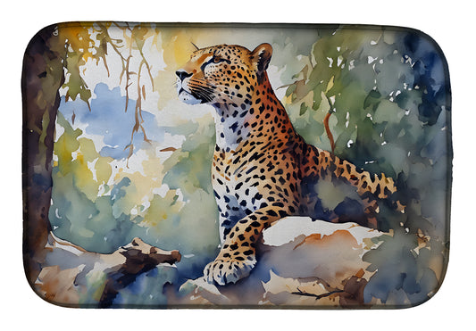 Buy this Leopard Dish Drying Mat