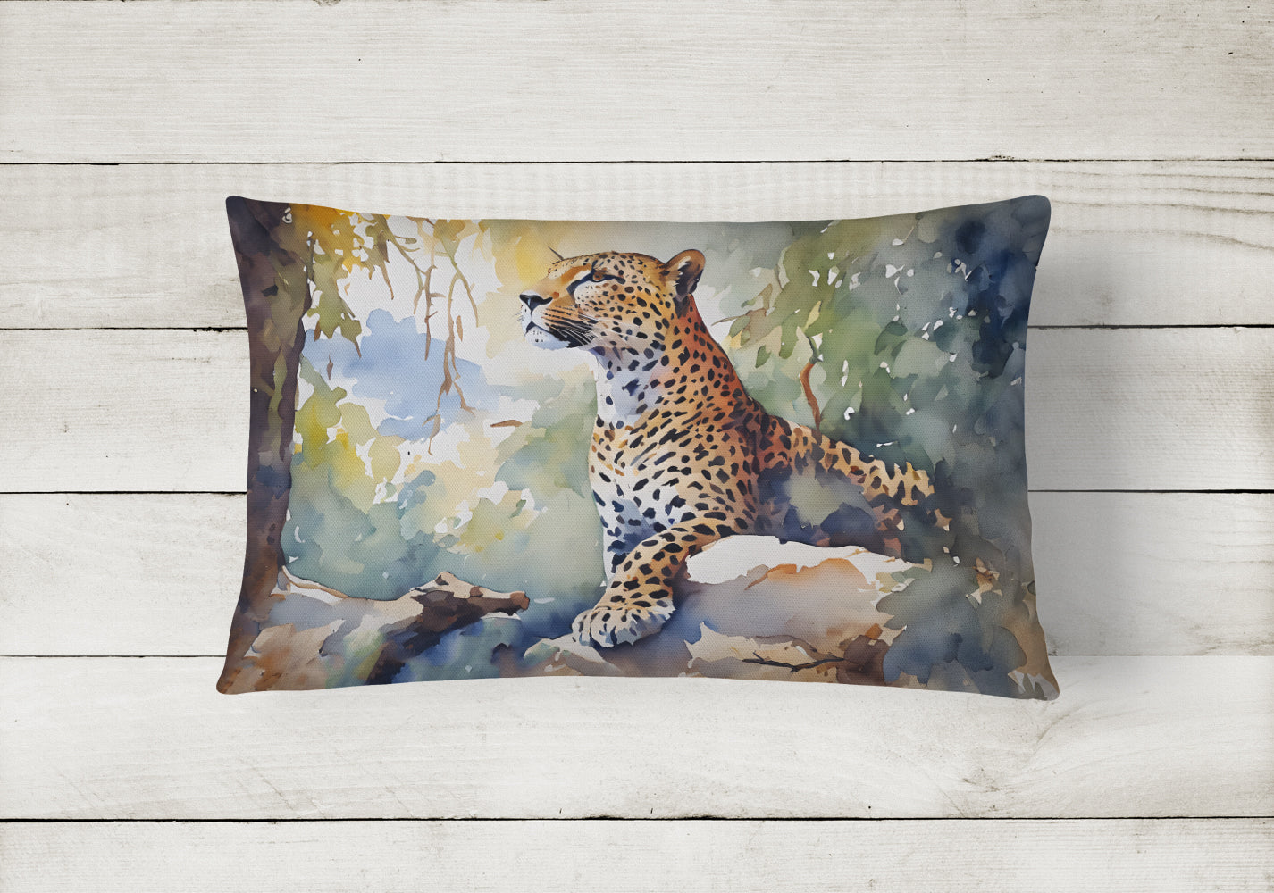 Leopard Throw Pillow