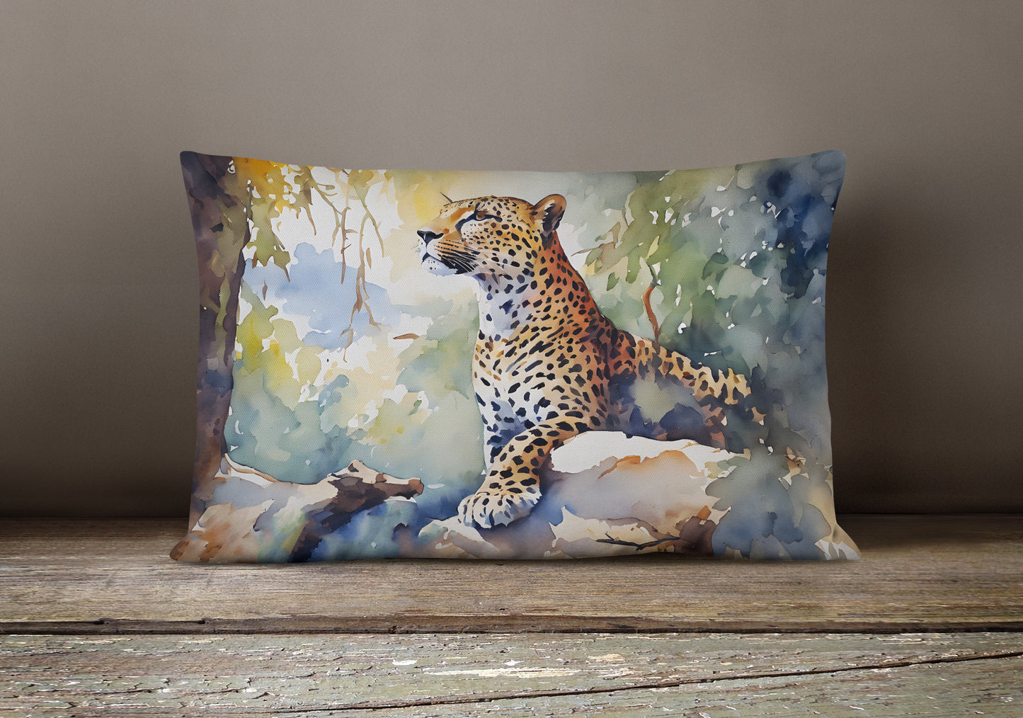 Leopard Throw Pillow