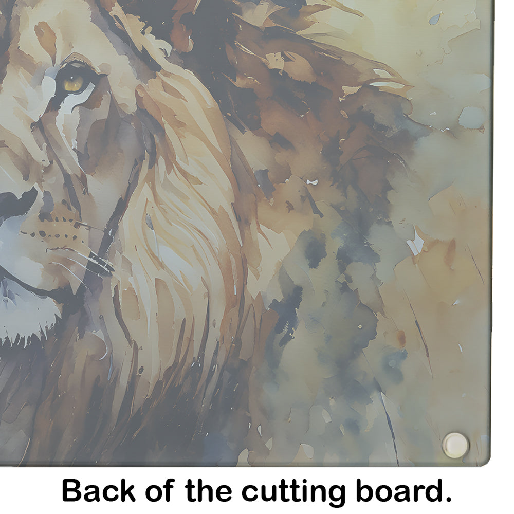 Lion Glass Cutting Board