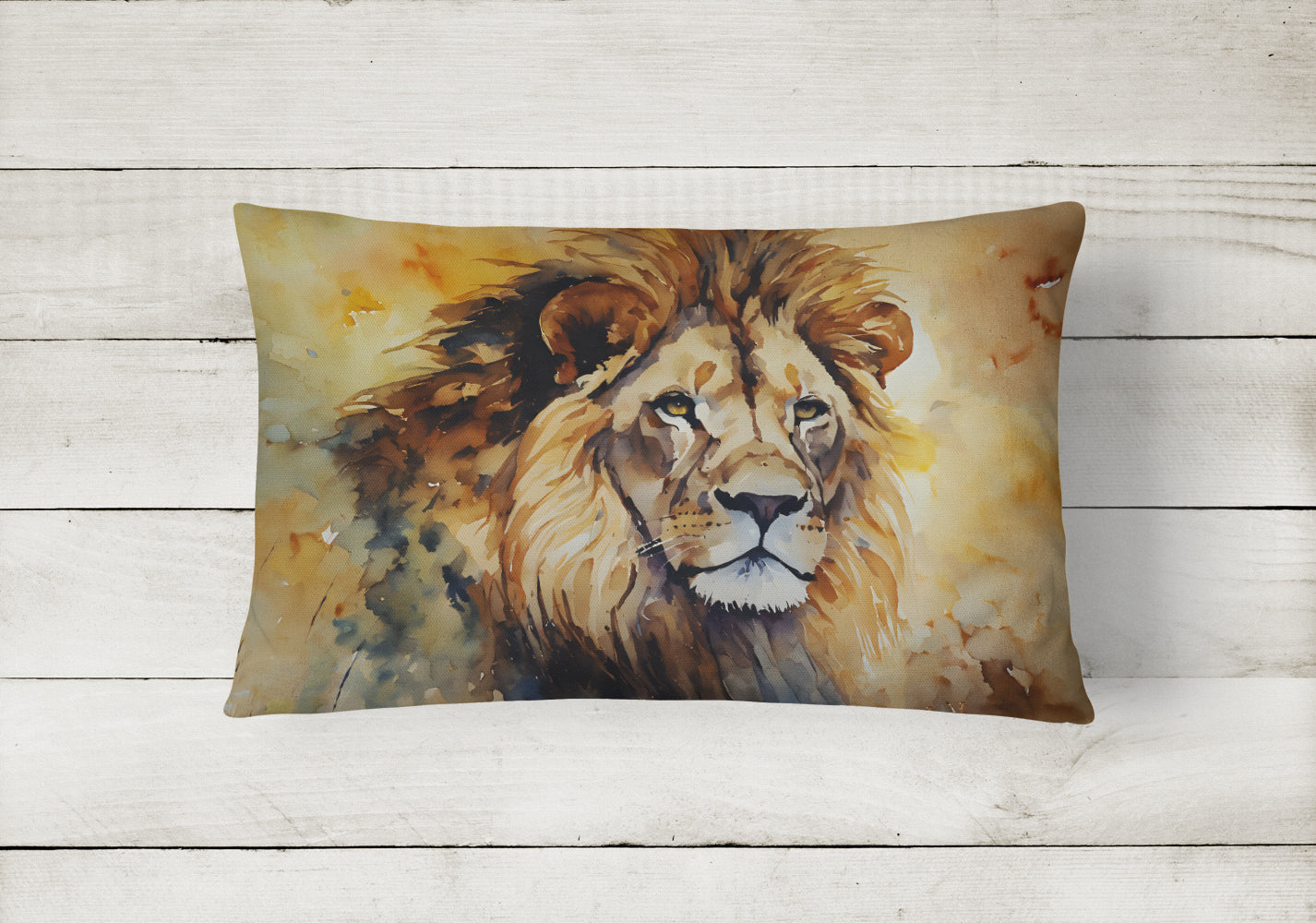 Lion Throw Pillow