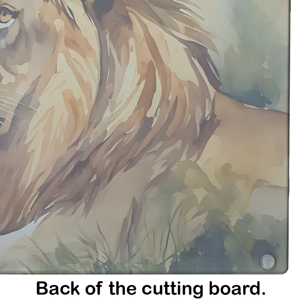 Lion Glass Cutting Board