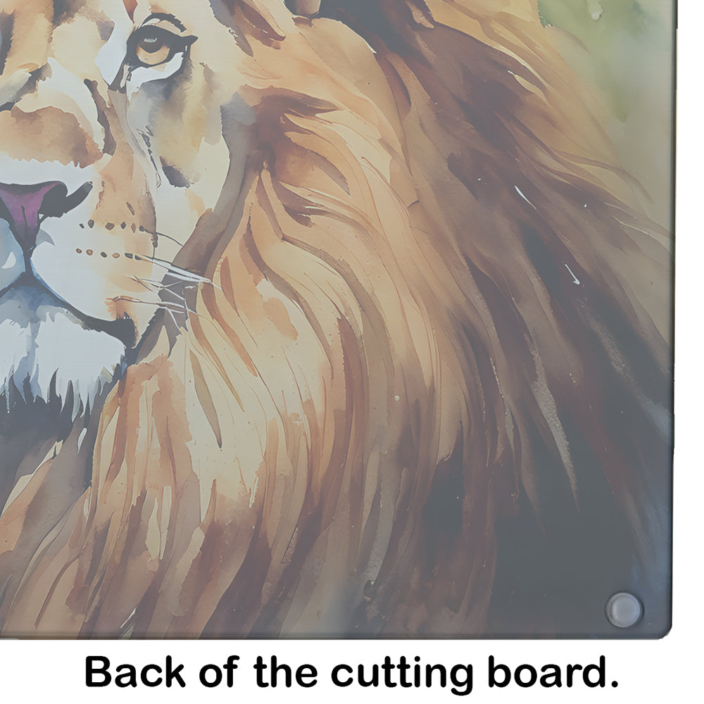 Lion Glass Cutting Board