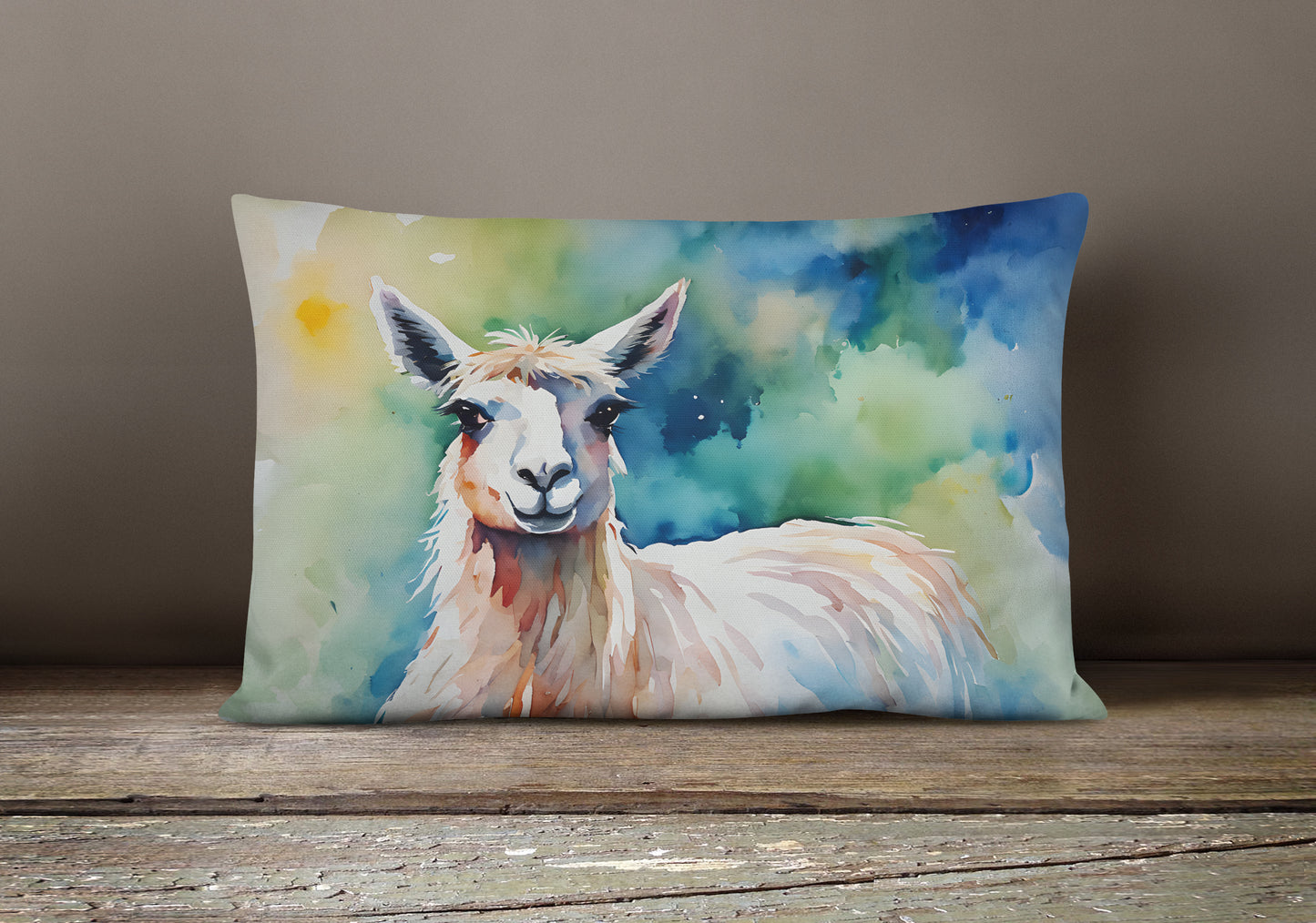 Llama Throw Pillow