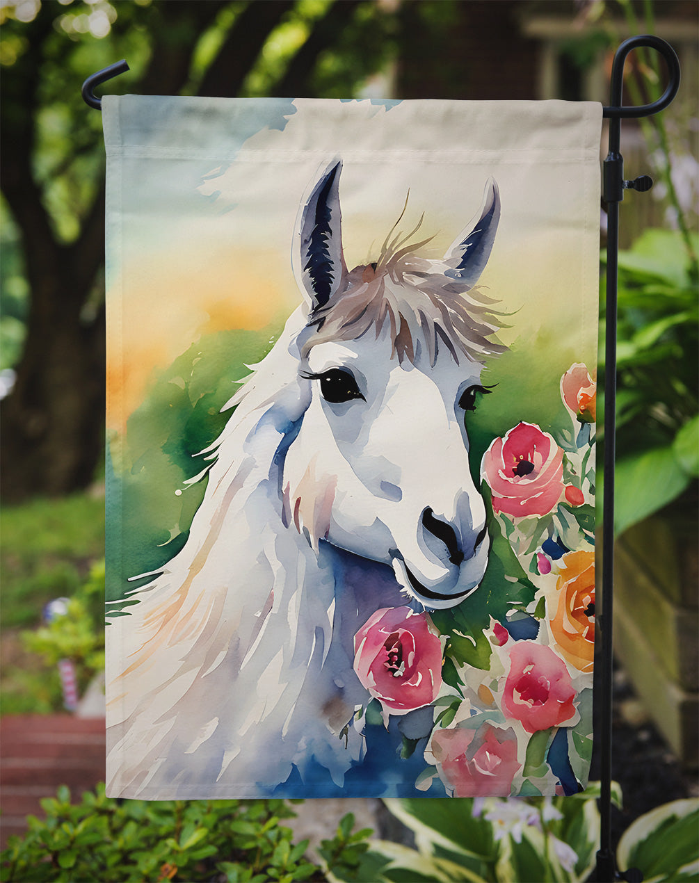 Llama Garden Flag