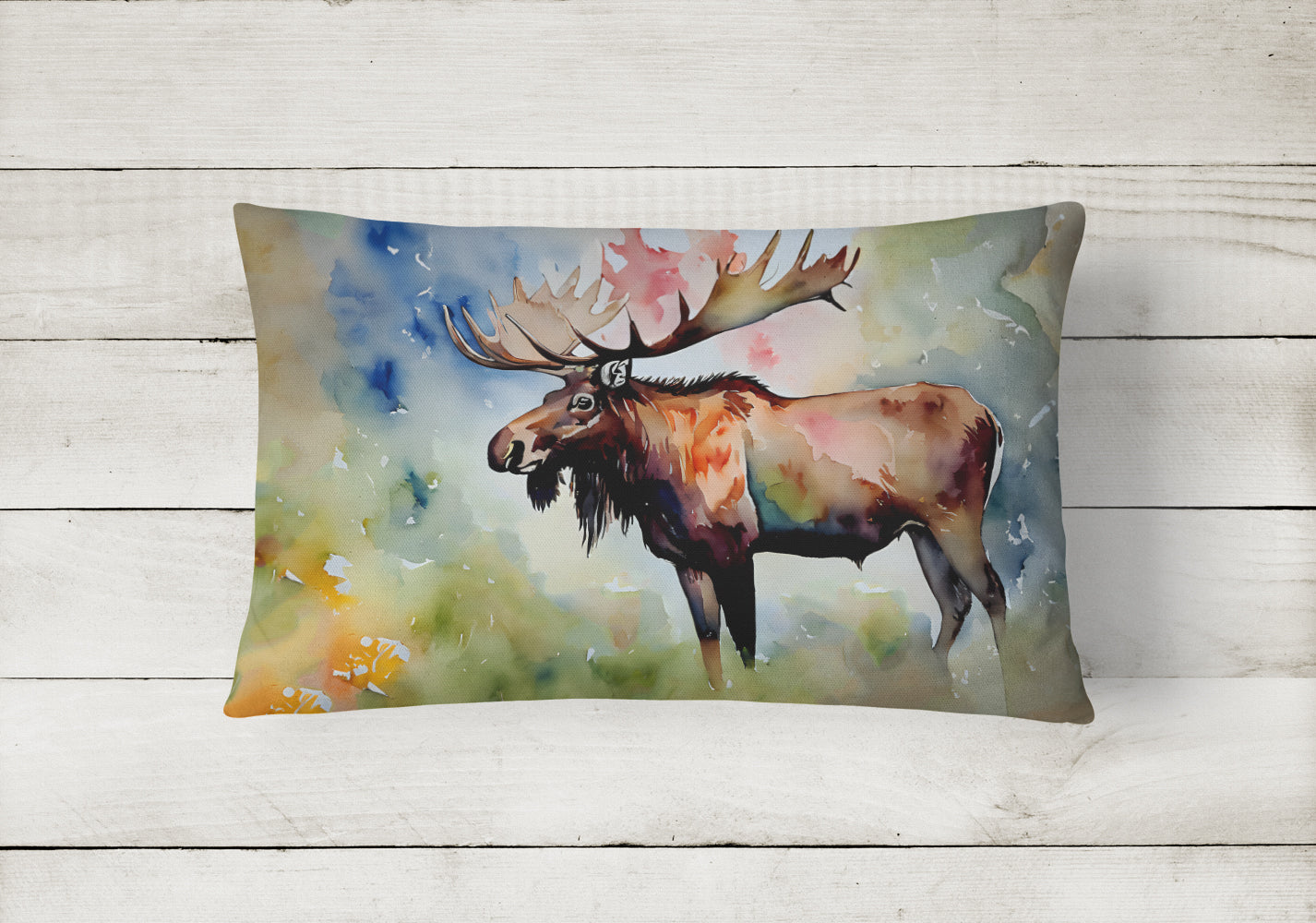 Moose Throw Pillow