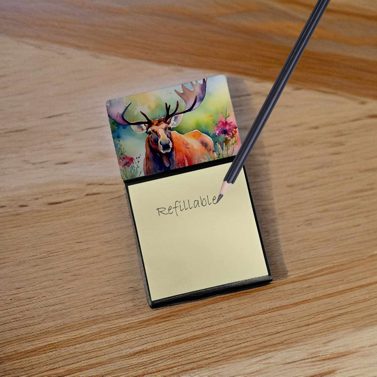 Moose Sticky Note Holder