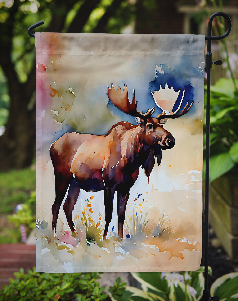 Moose Garden Flag