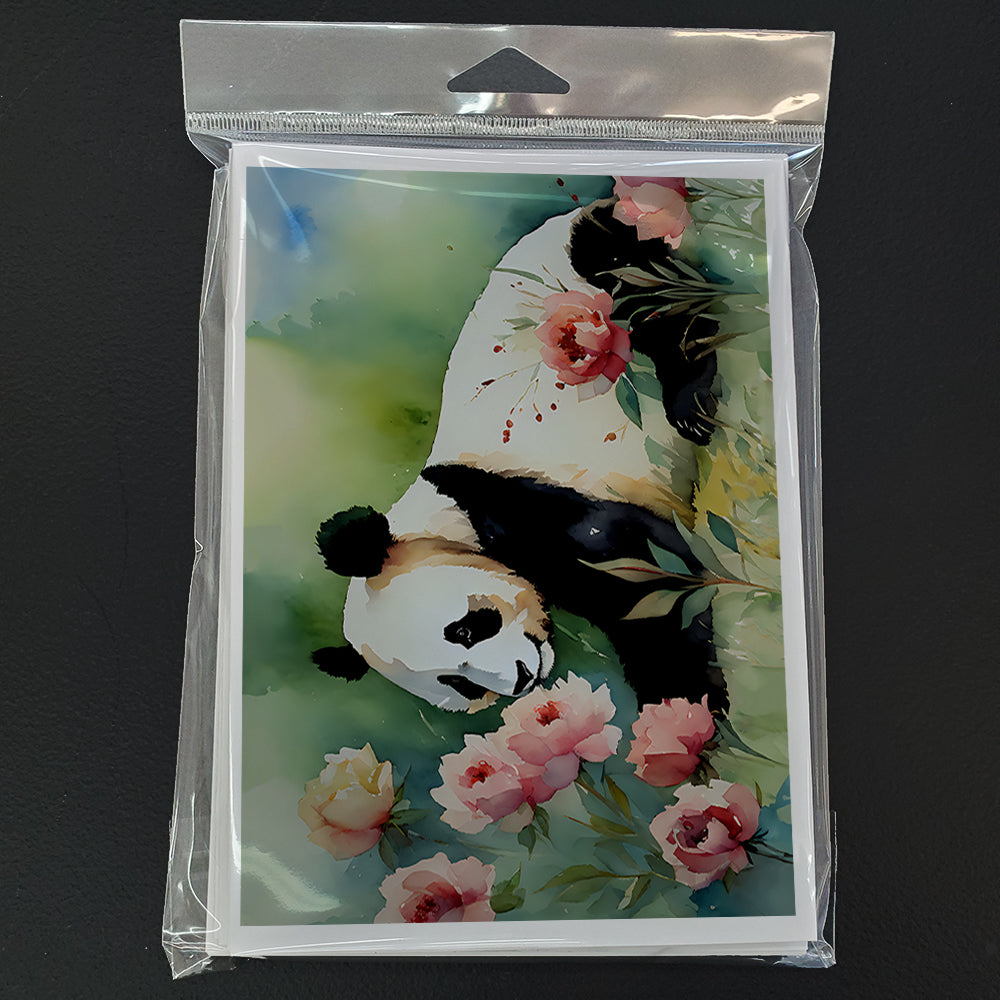 Panda Greeting Cards Pack of 8