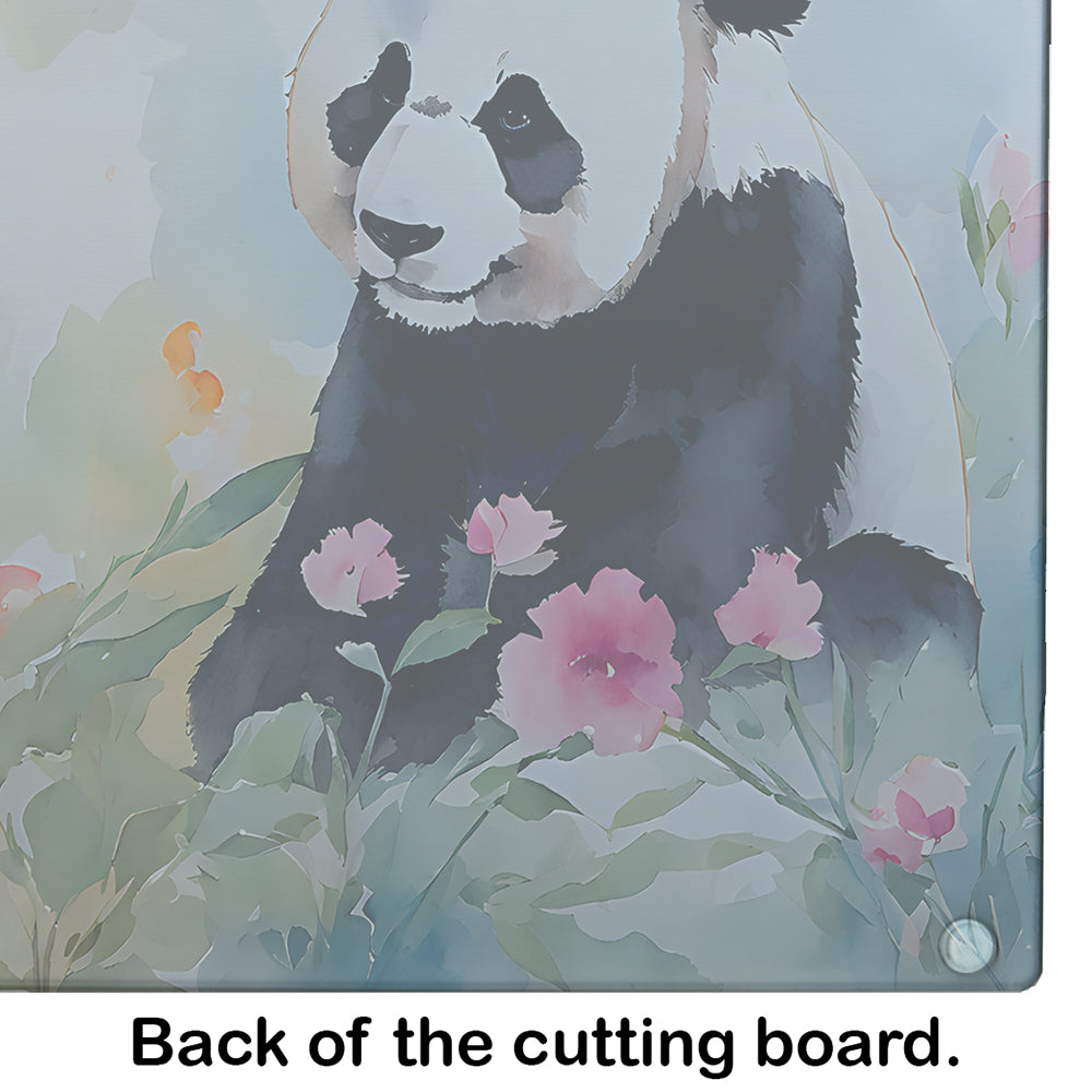 Panda Glass Cutting Board