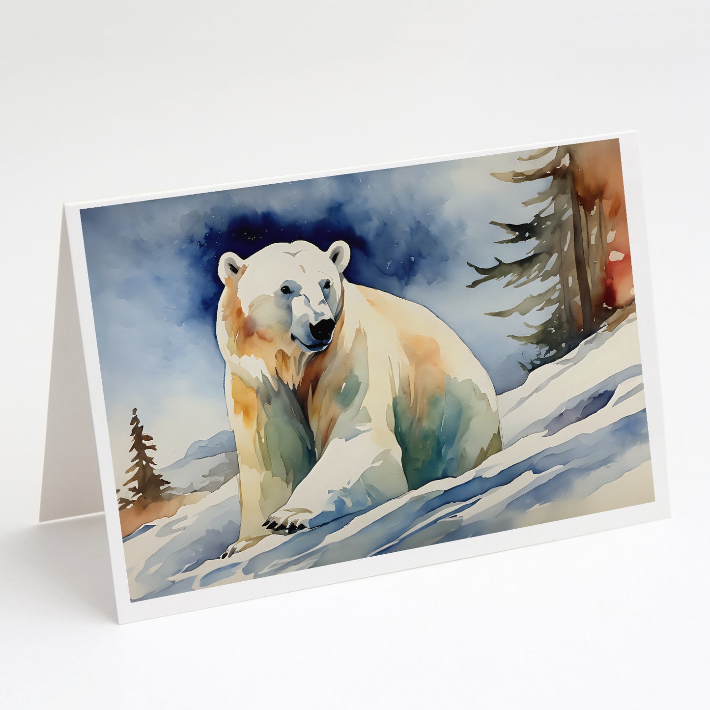 Buy this Polar Bear Greeting Cards Pack of 8