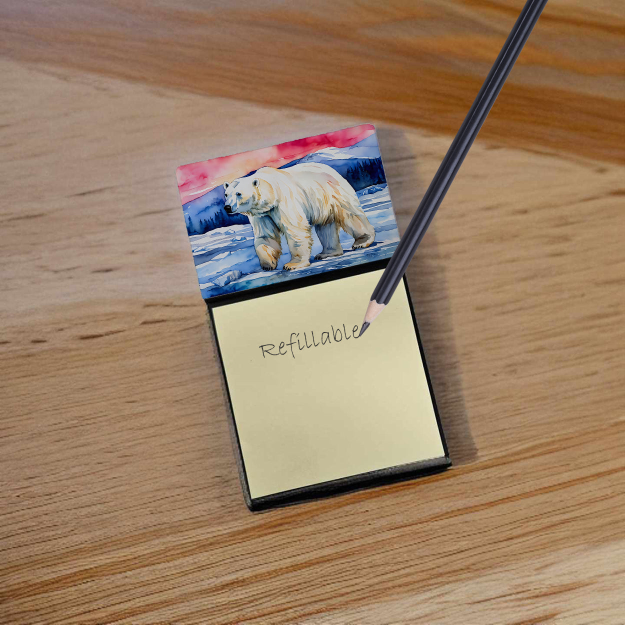 Polar Bear Sticky Note Holder