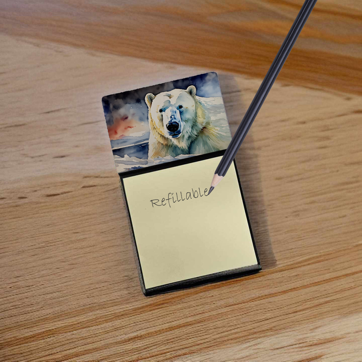 Polar Bear Sticky Note Holder