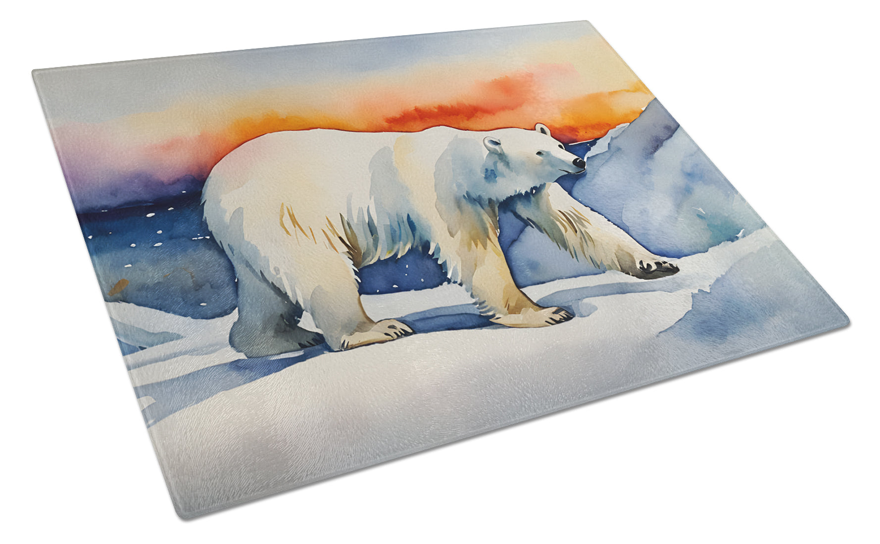 Buy this Polar Bear Glass Cutting Board