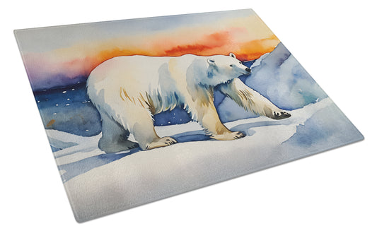 Buy this Polar Bear Glass Cutting Board