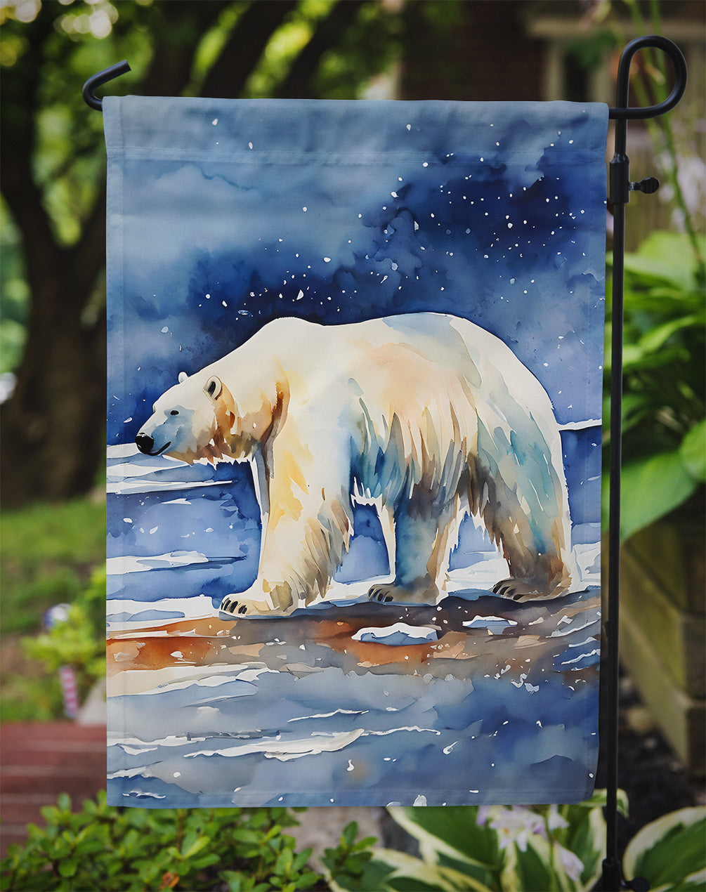 Polar Bear Garden Flag