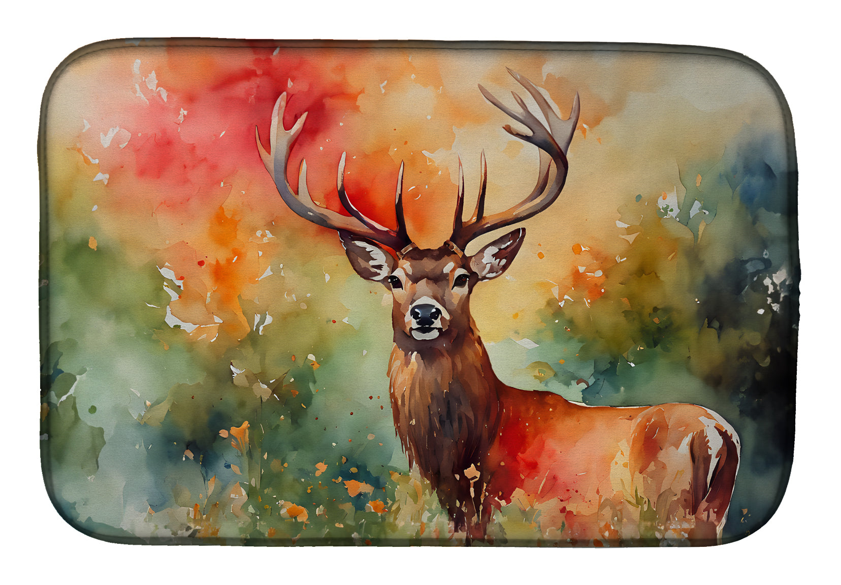 Buy this Deer Stag Dish Drying Mat