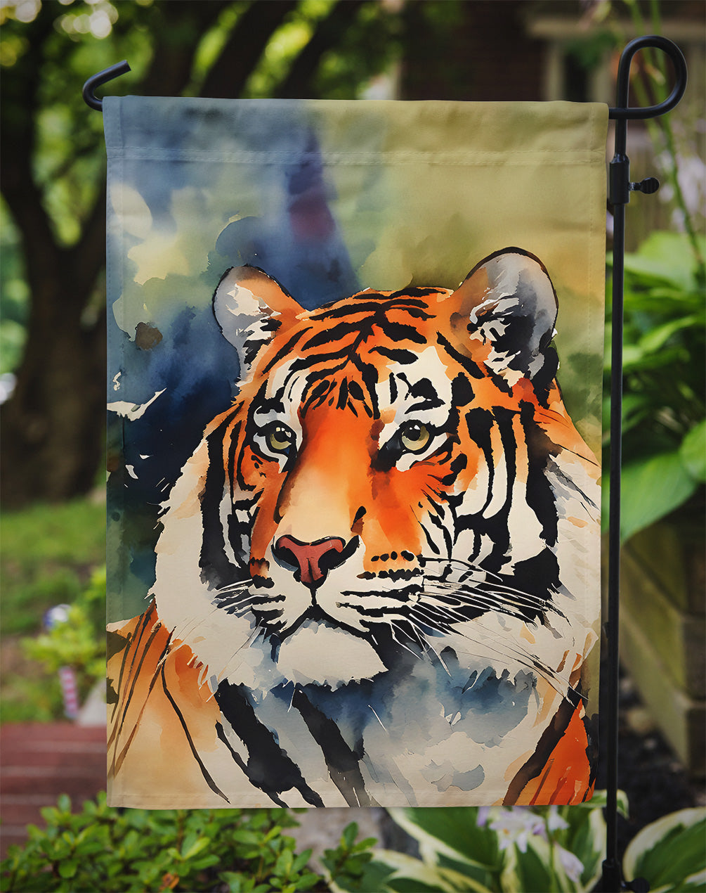 Tiger Garden Flag