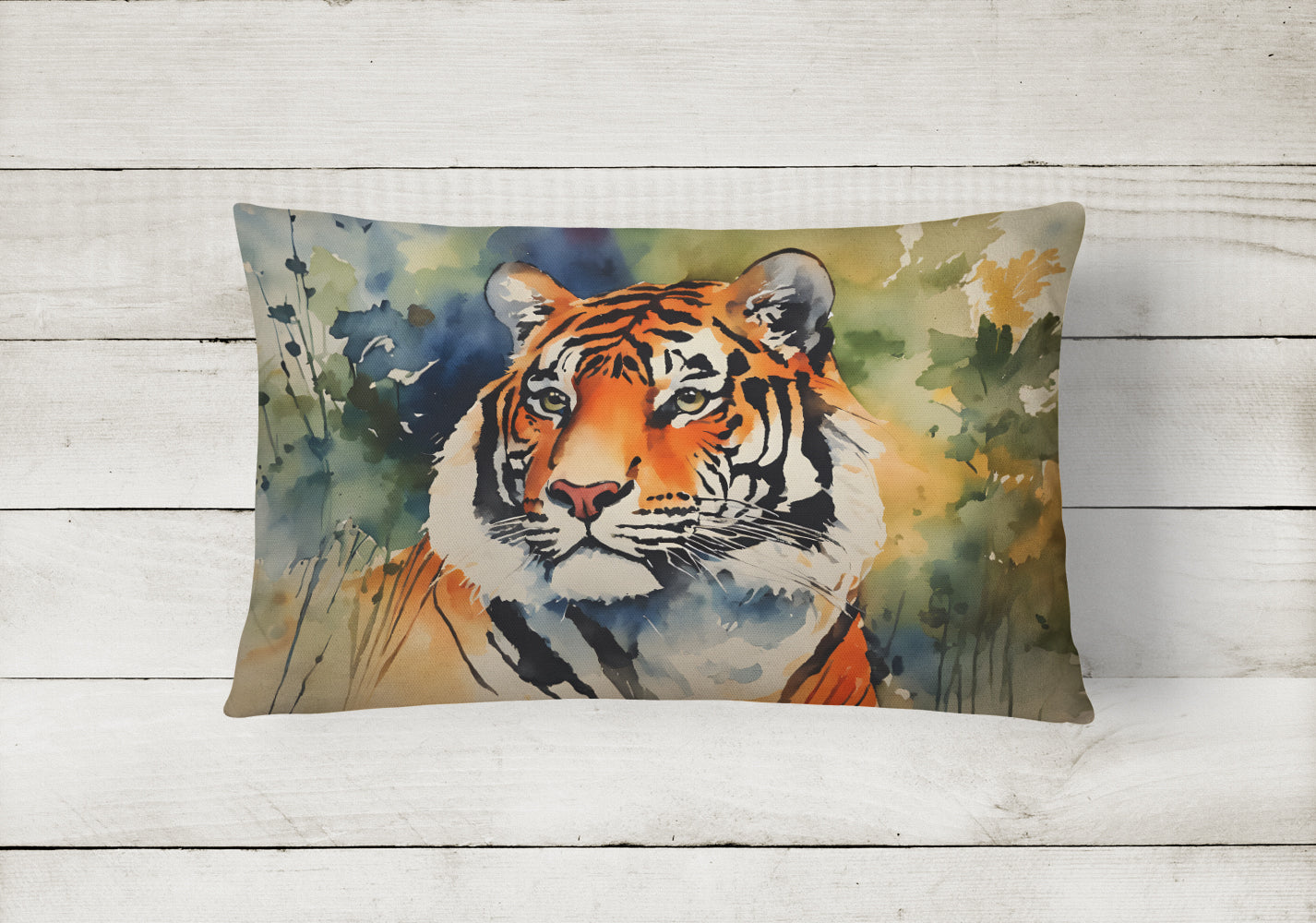 Tiger Throw Pillow