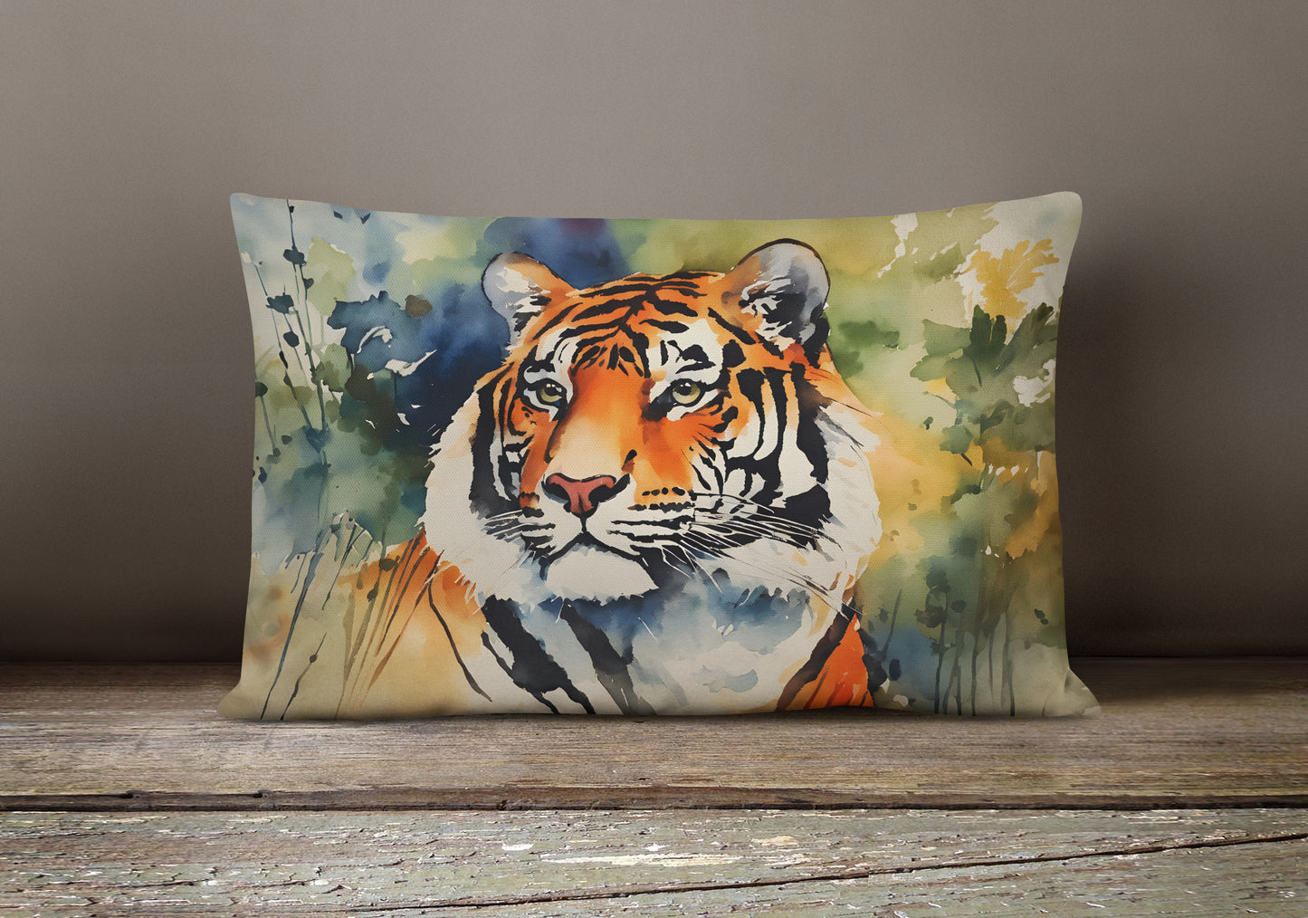 Tiger Throw Pillow