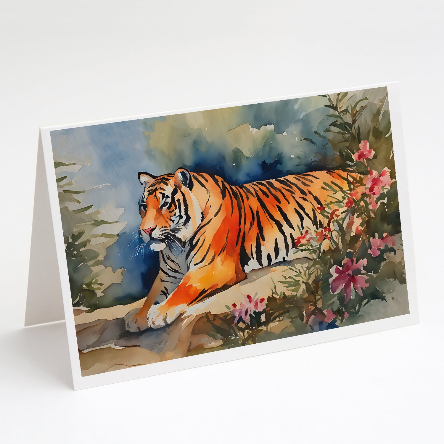 Buy this Tiger Greeting Cards Pack of 8