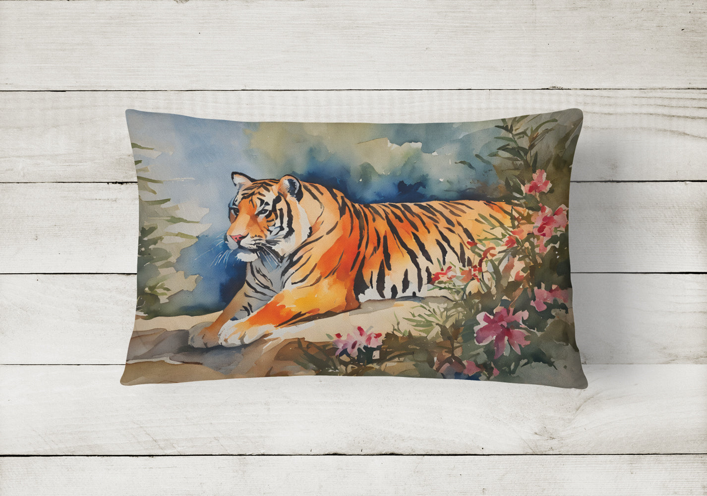 Tiger Throw Pillow