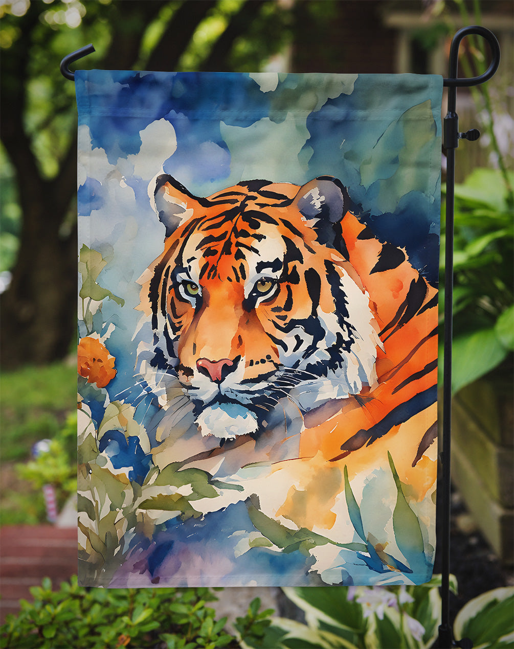 Tiger Garden Flag