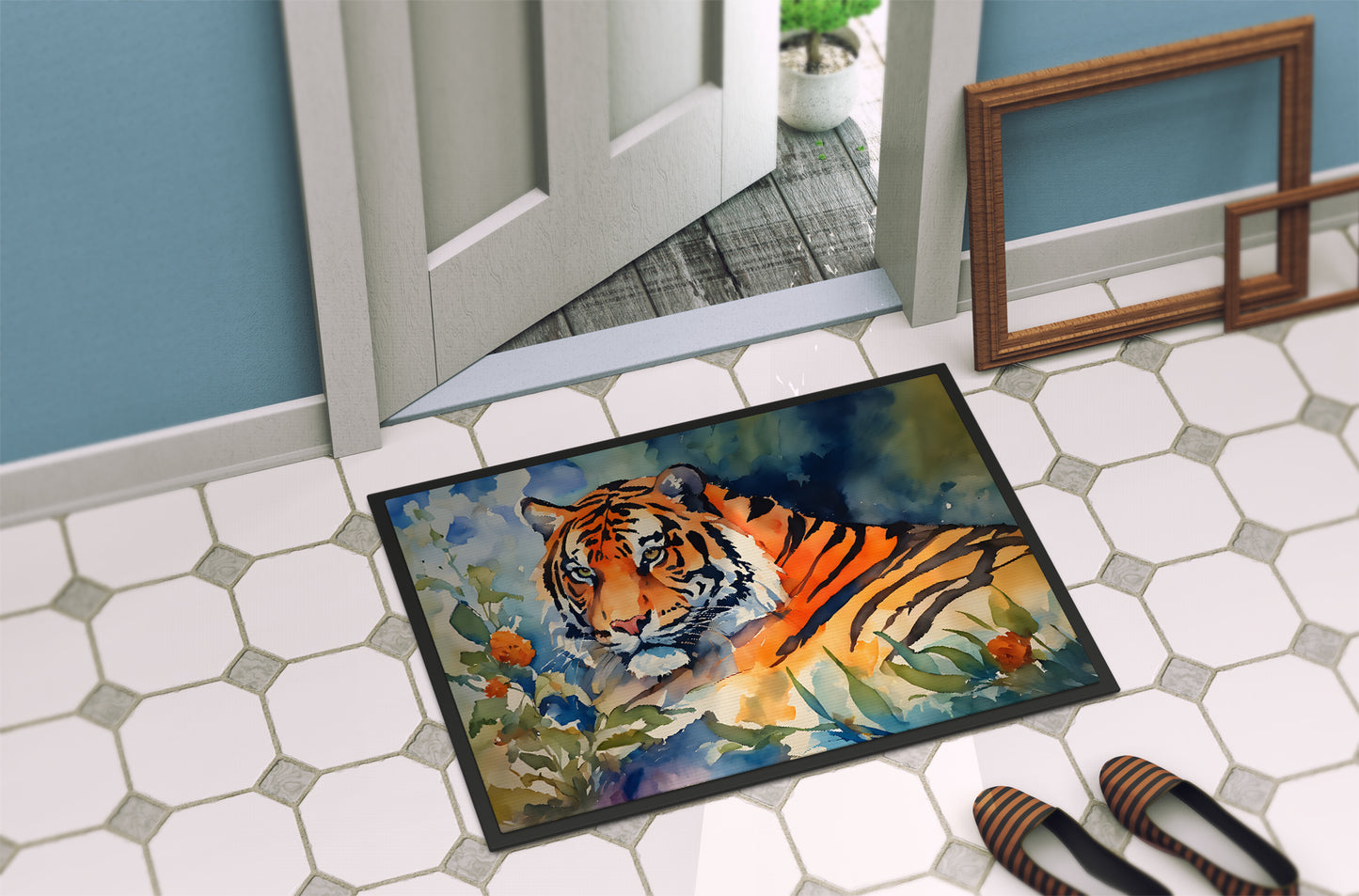 Tiger Doormat