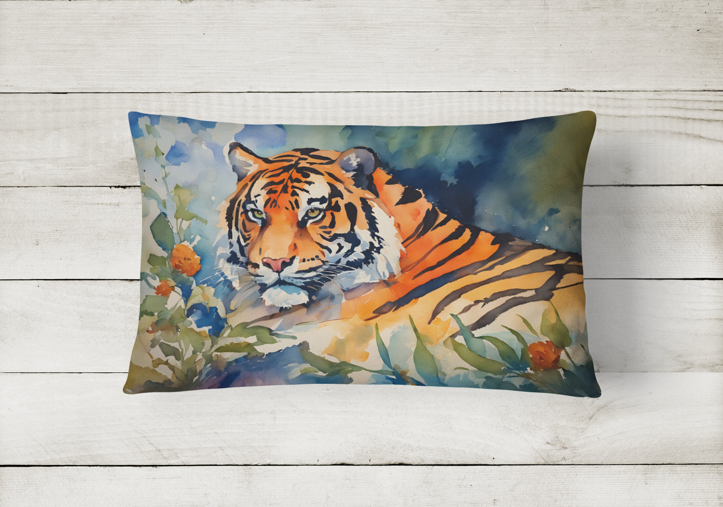 Tiger Throw Pillow