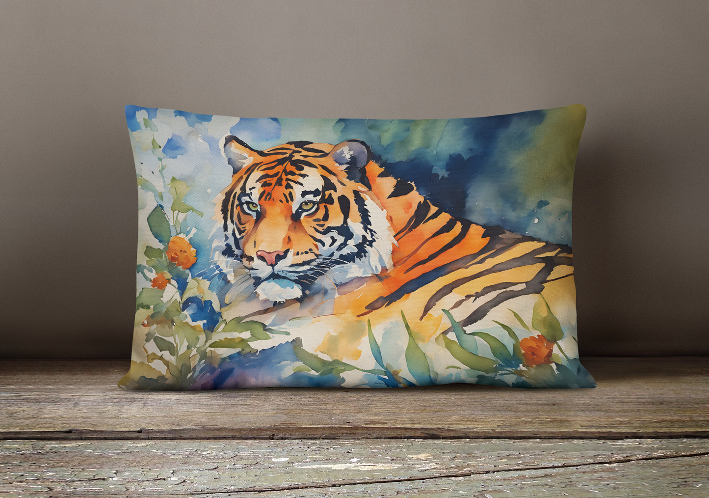 Tiger Throw Pillow