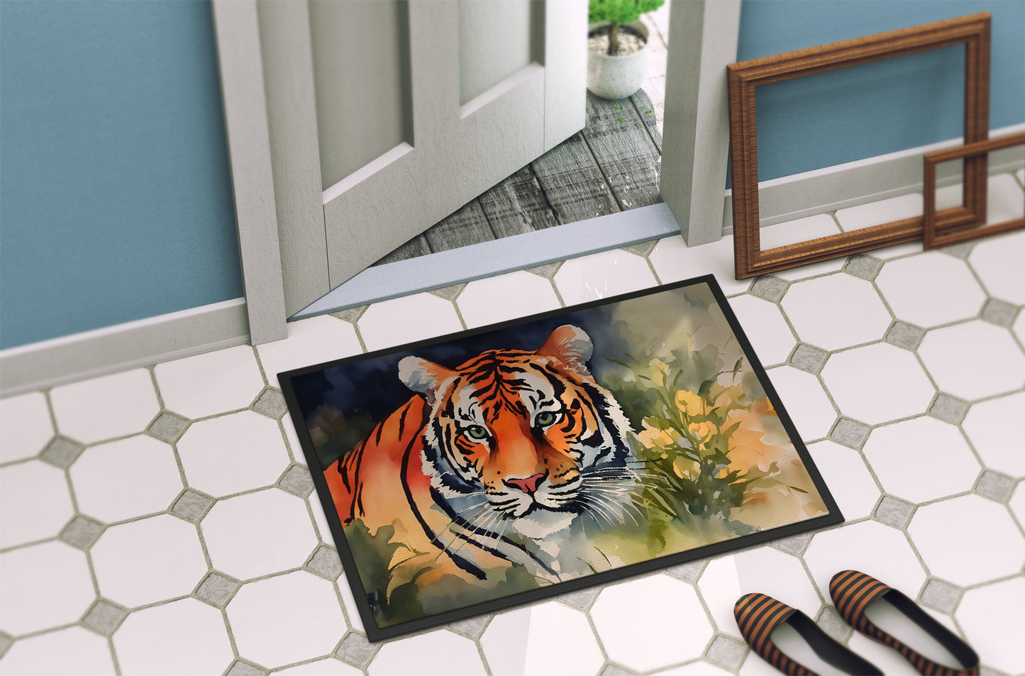 Tiger Doormat