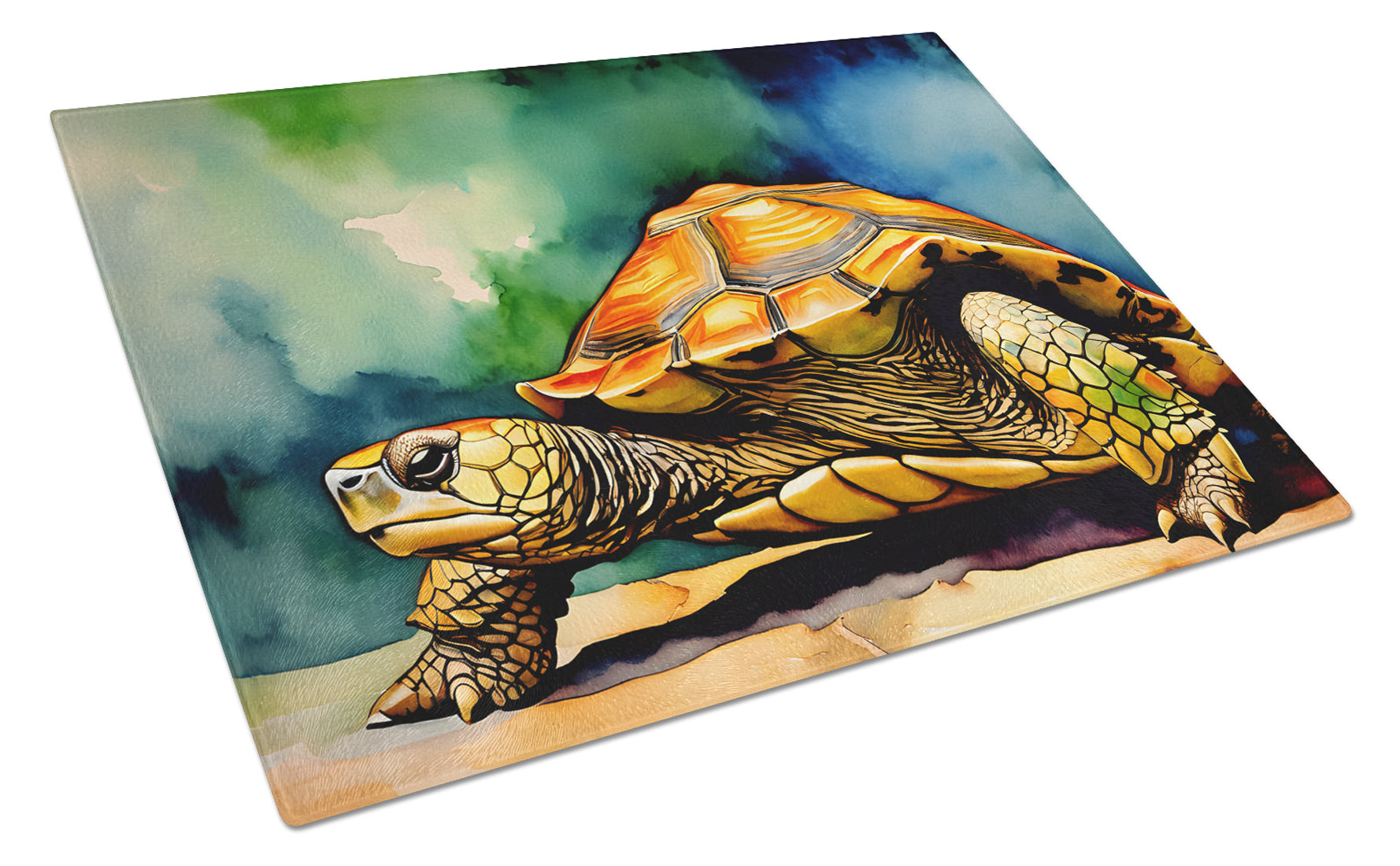 Buy this Turtles Tortoises Glass Cutting Board