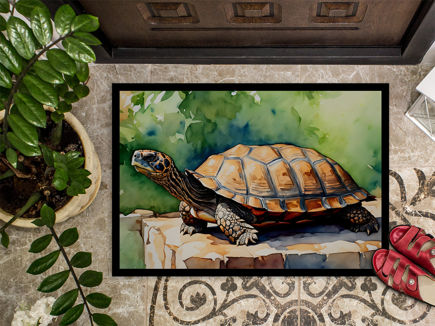 Turtles Tortoises Doormat