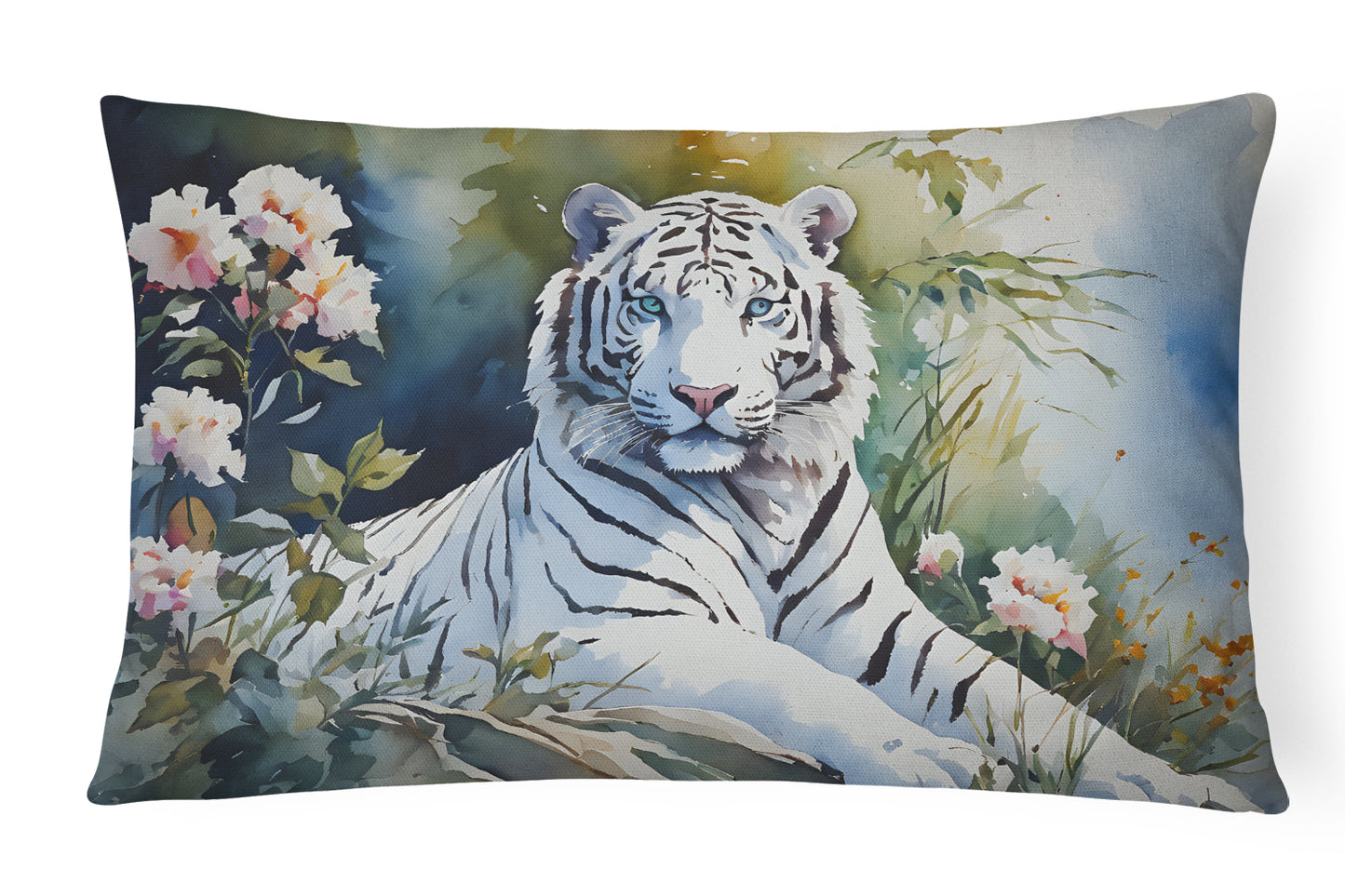 Buy this White Tiger Throw Pillow