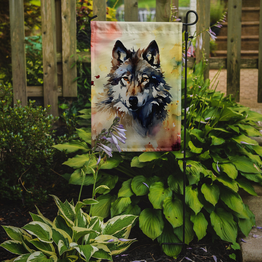 Wolves Wolf  Garden Flag