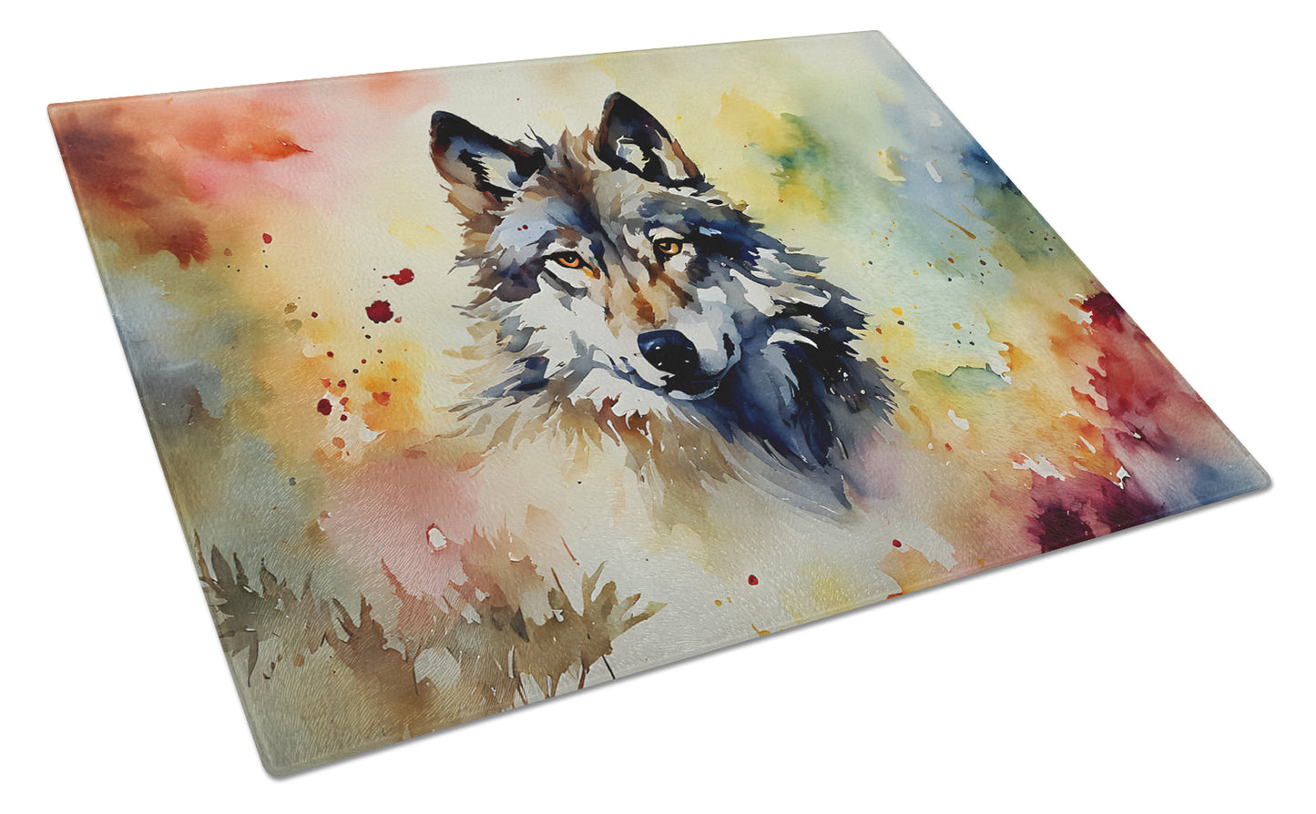 Buy this Wolves Wolf  Glass Cutting Board