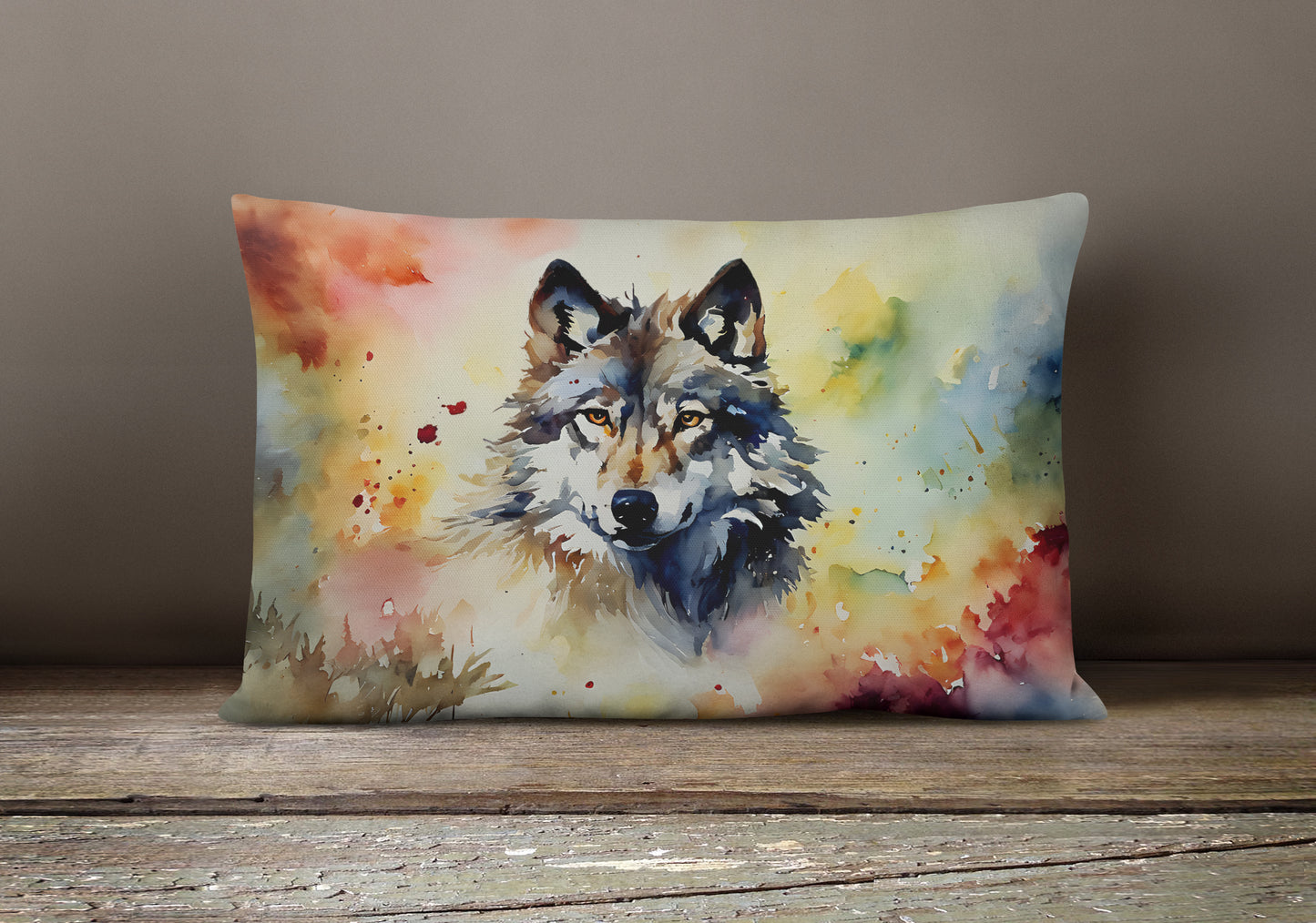 Wolves Wolf  Throw Pillow