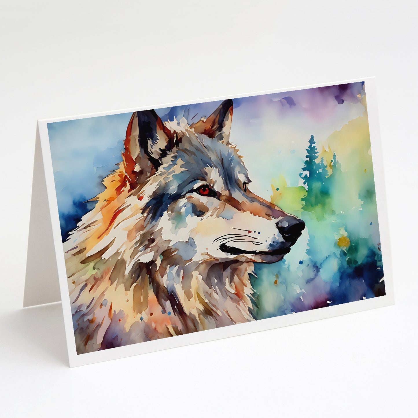 Buy this Wolves Wolf  Greeting Cards Pack of 8