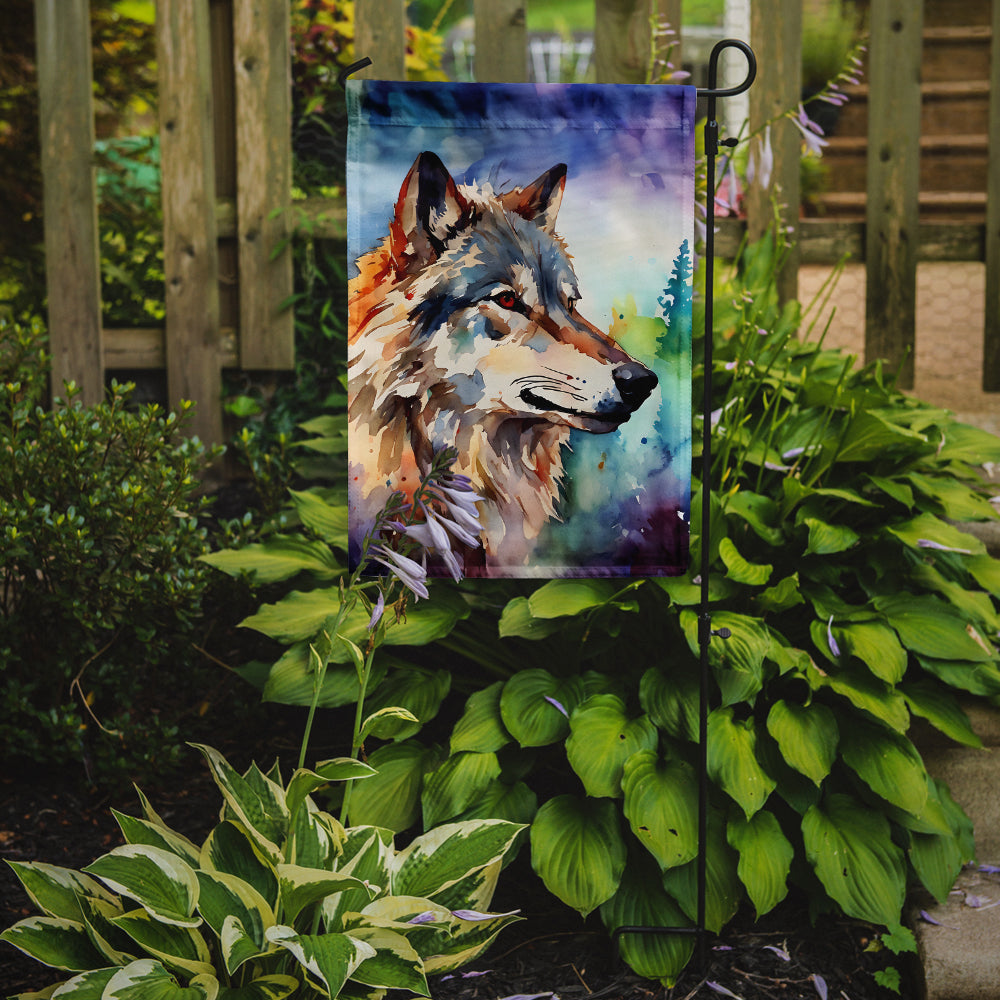 Wolves Wolf  Garden Flag