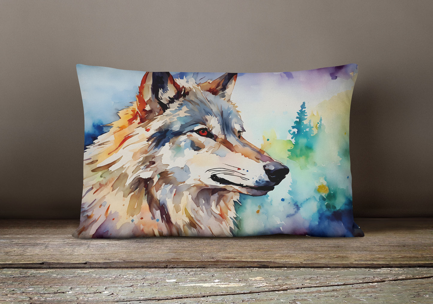 Wolves Wolf  Throw Pillow