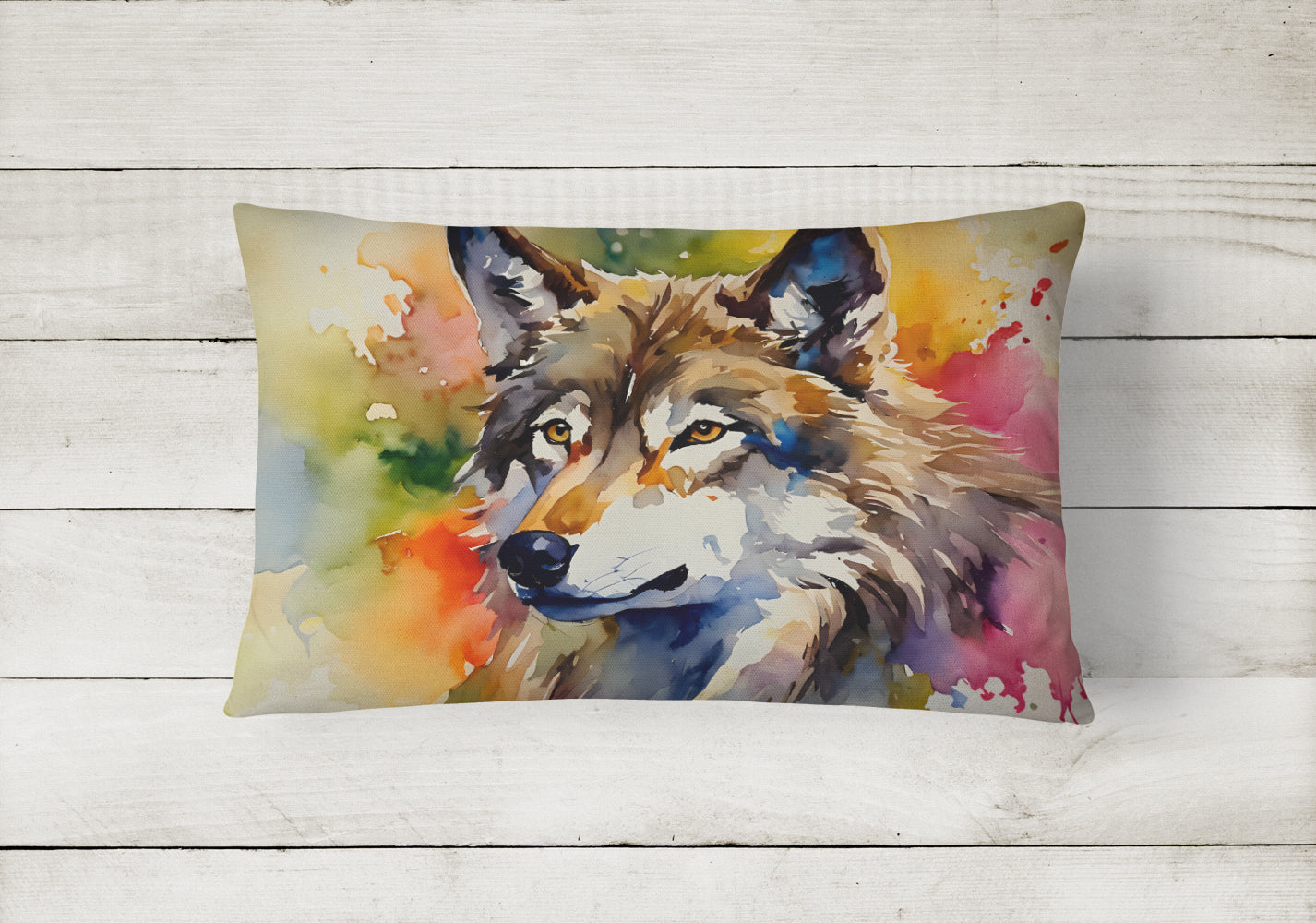 Wolves Wolf  Throw Pillow