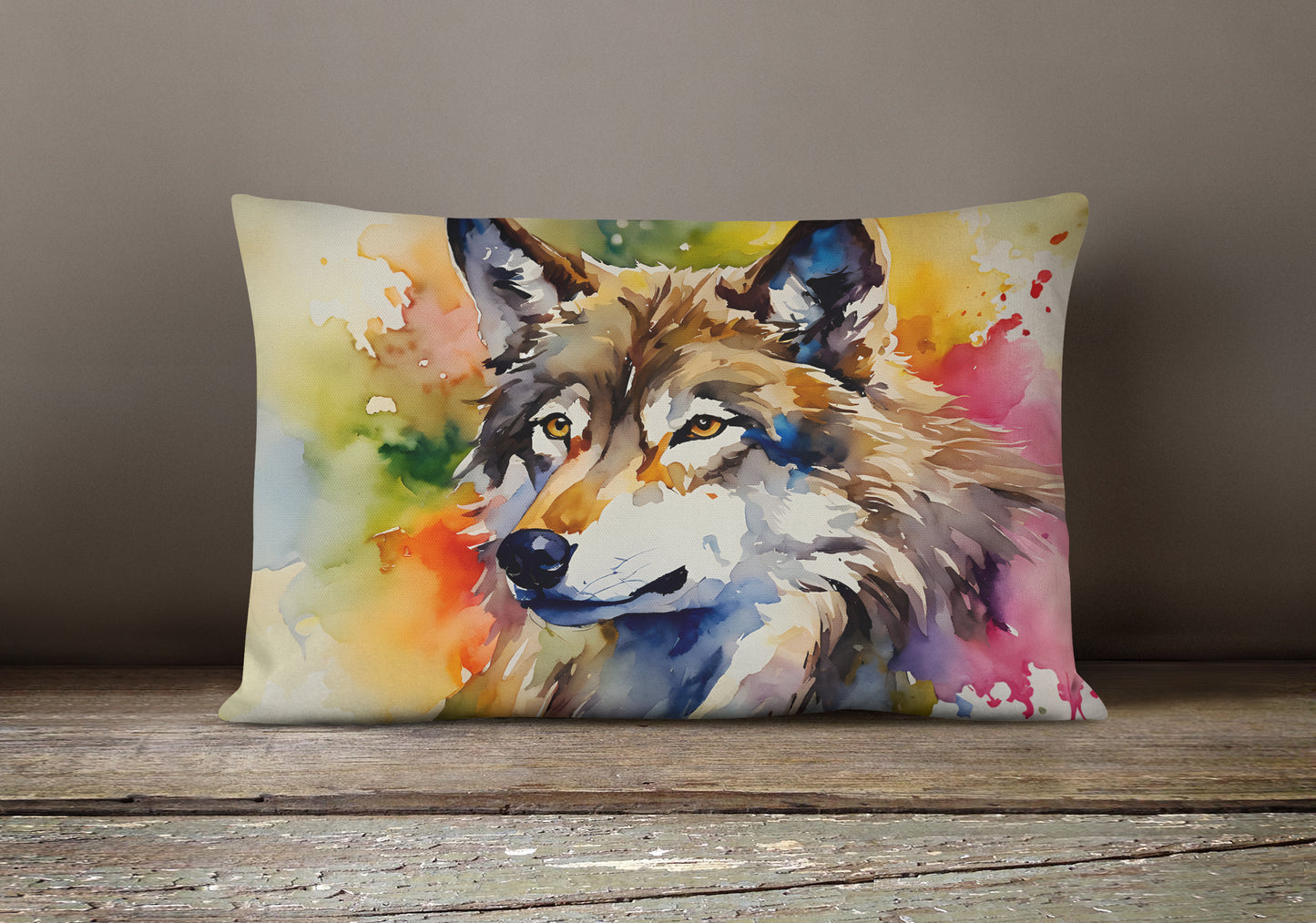 Wolves Wolf  Throw Pillow