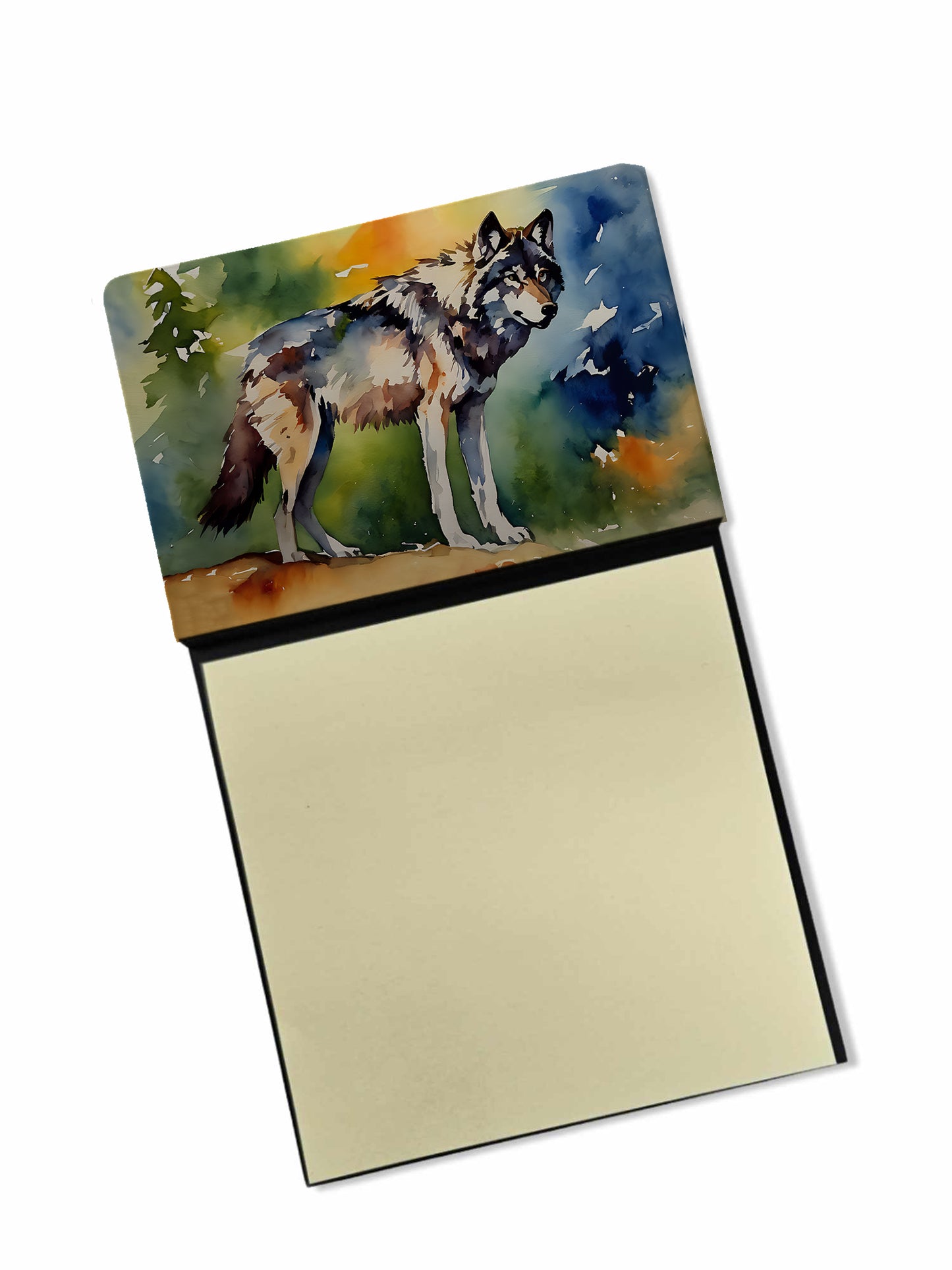 Buy this Wolves Wolf  Sticky Note Holder