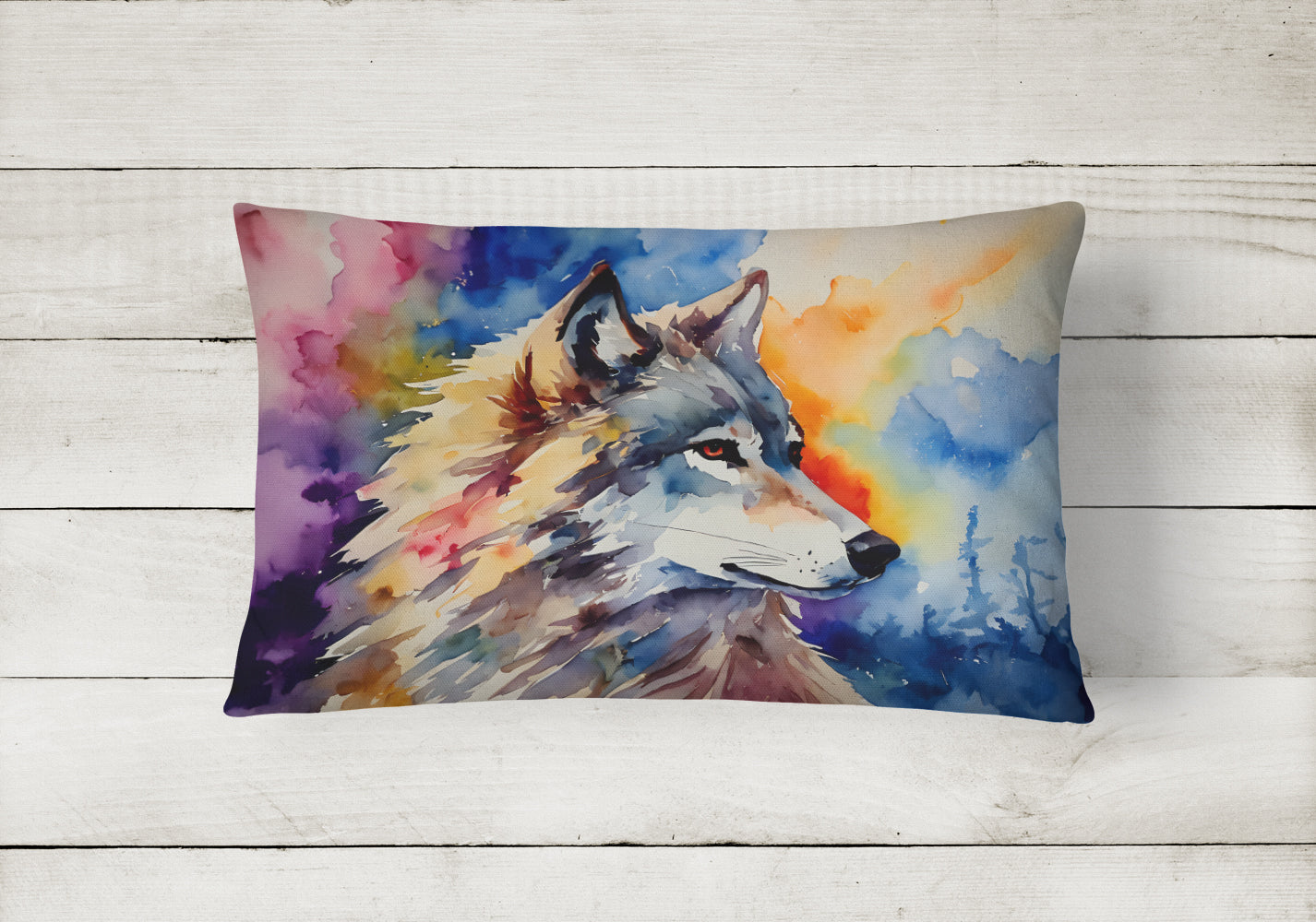 Wolves Wolf  Throw Pillow