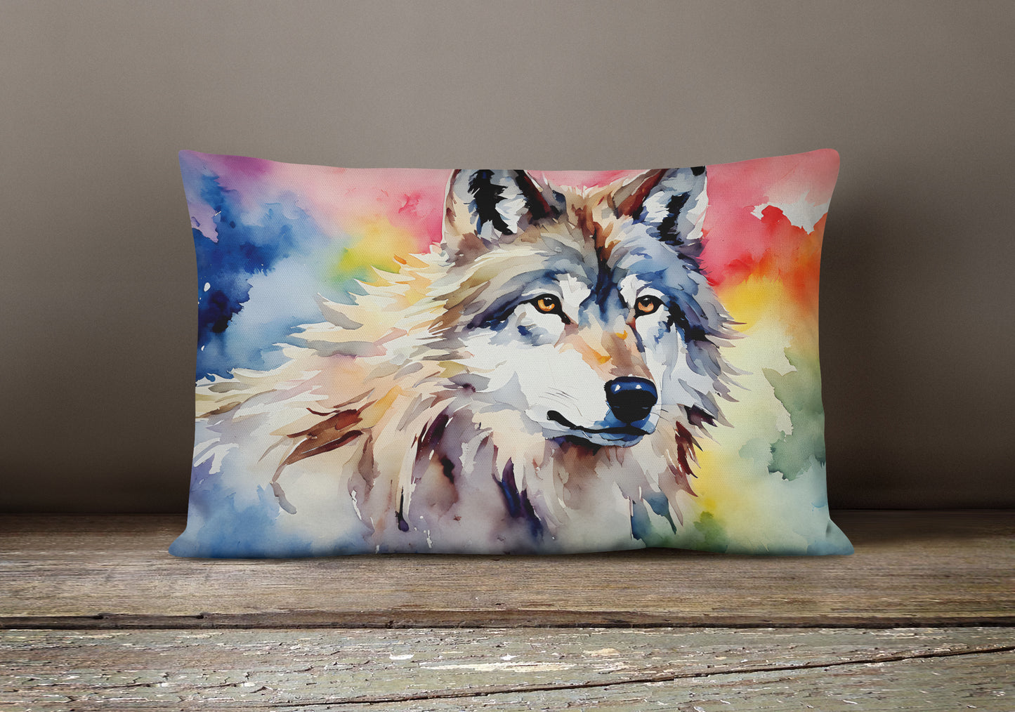 Wolves Wolf  Throw Pillow