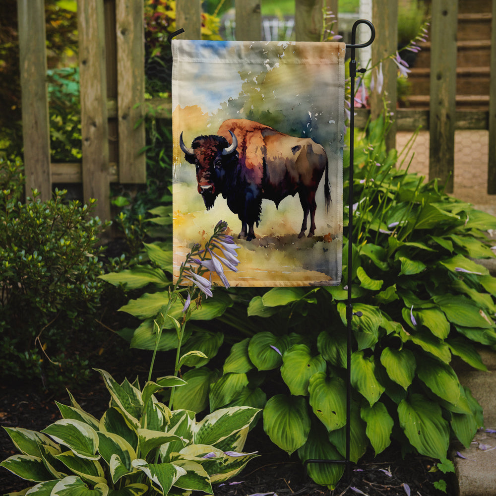 Wood Bison Garden Flag