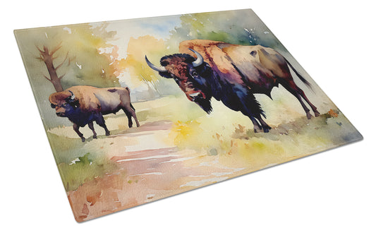 Buy this Wood Bison Glass Cutting Board